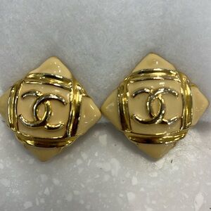 Chanel vintage earrings- authentic
